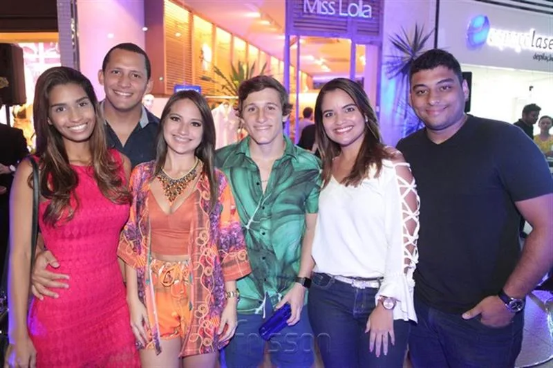 Caroline Dias, Igor Carioca, Renata Félix, Marcelo Uchoa, Mayara Carioca e Victor Gadelha