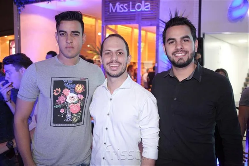 Fernando Dias, João Vitor Fernandes e Anderson Ferreira