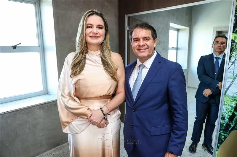 Augusta Brito e Evandro Leitão