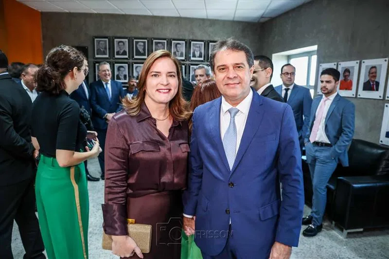 Cristiane e Evandro Leitão