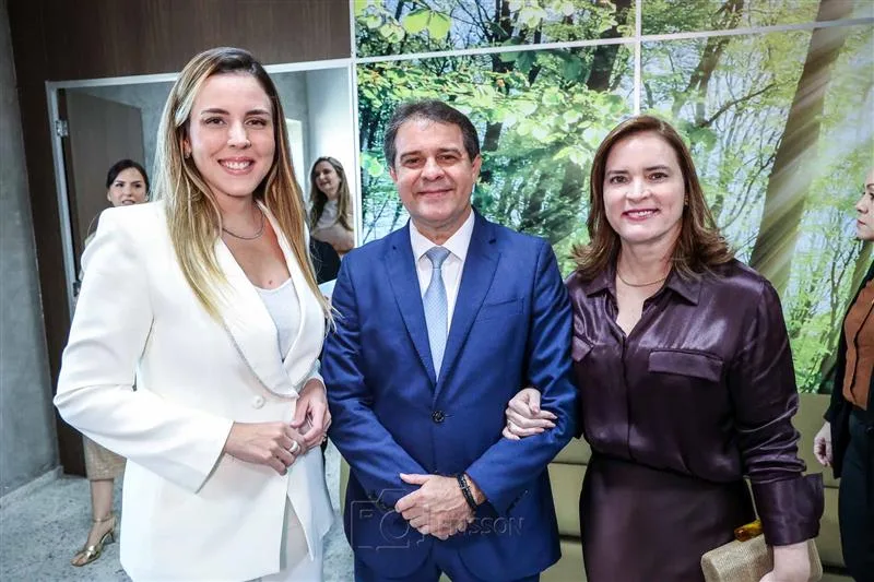 Jade Romero, Evandro e Cristiane Leitão
