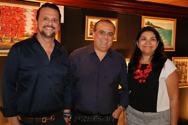 Adrísio, Max Câmara e Celina Castro Alves