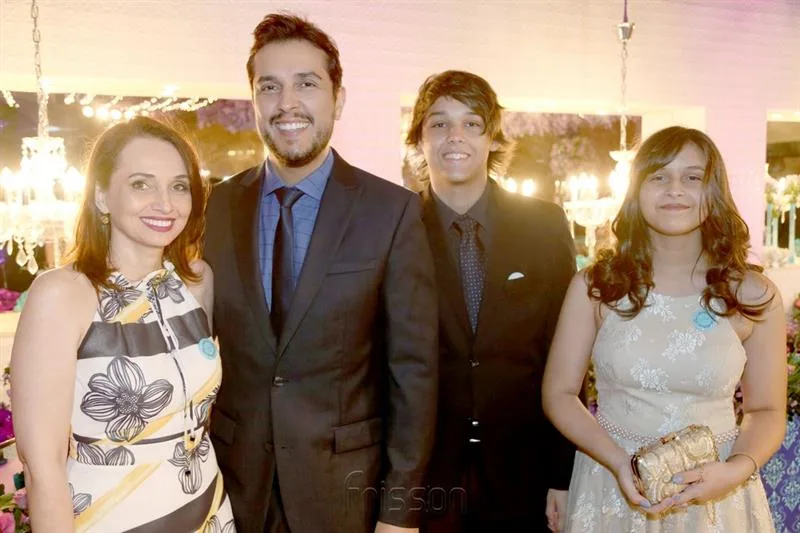 Ana, Marcelo, Bernardo e Katharina Moraes
