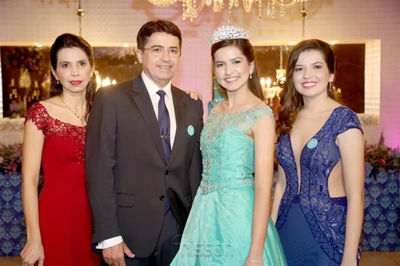 Cecilia, Hildegardo, Sofia e Sabrina Santana