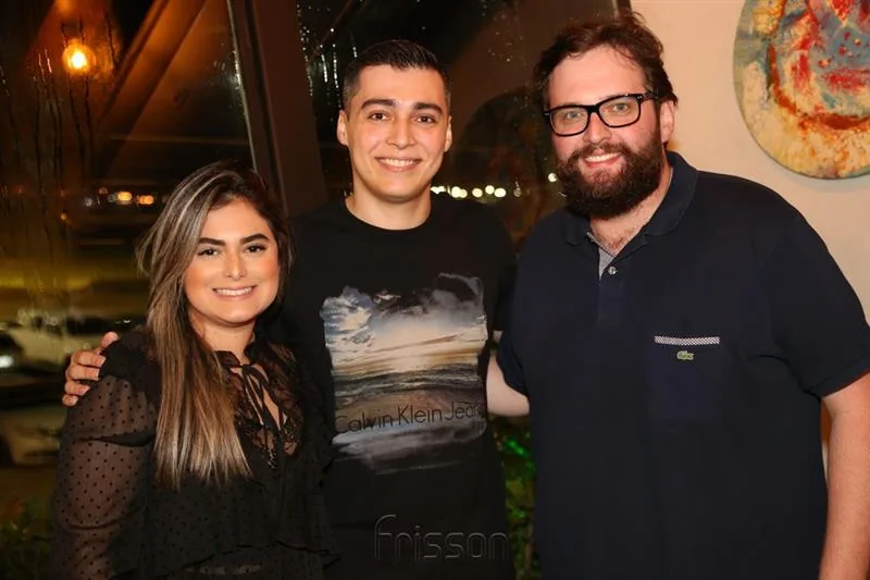 Beatriz Quirino, Leonan Vasconcelos e Gabriel Piccoli