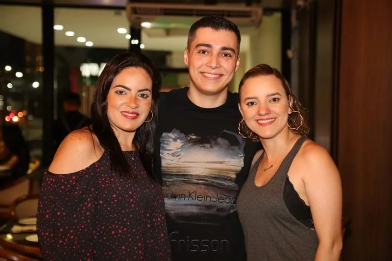 Karinne Cunha, Leonan Vasconcelos e Camilla Policarpo