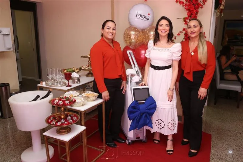 Laiz Fontenele, Lia Albuquerque e Lidiana Bezerra