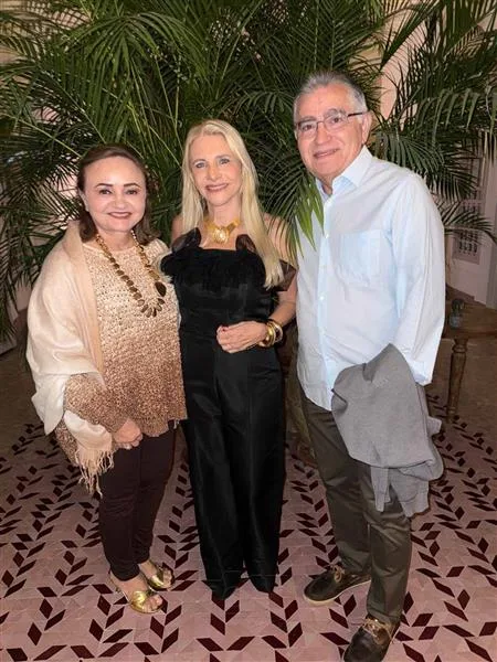 Eliane Novaes, Rosângela Dias e Suetônio Mota