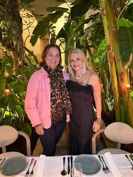 Luzimeire Jordão e Rosângela Dias