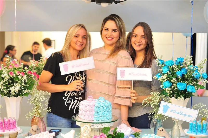 Alana Andrade, Bárbara Teles e Alina Andrade