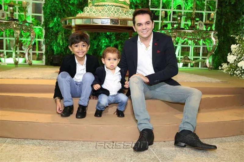 Alef Levi, João Miguel e Fabricio Rocha