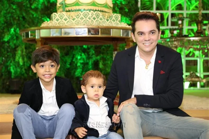 Alef Levi, João Miguel e Fabricio Rocha