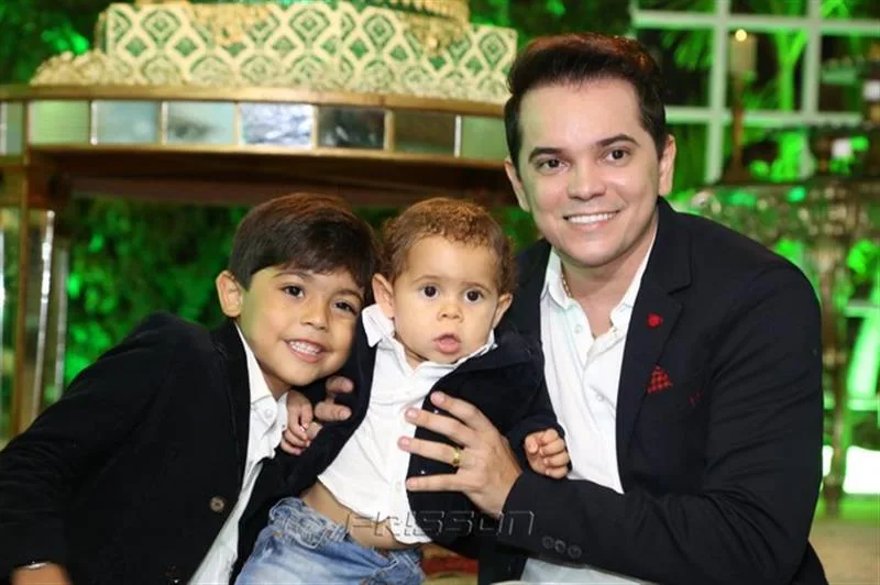 Alef Levi, João Miguel e Fabricio Rocha