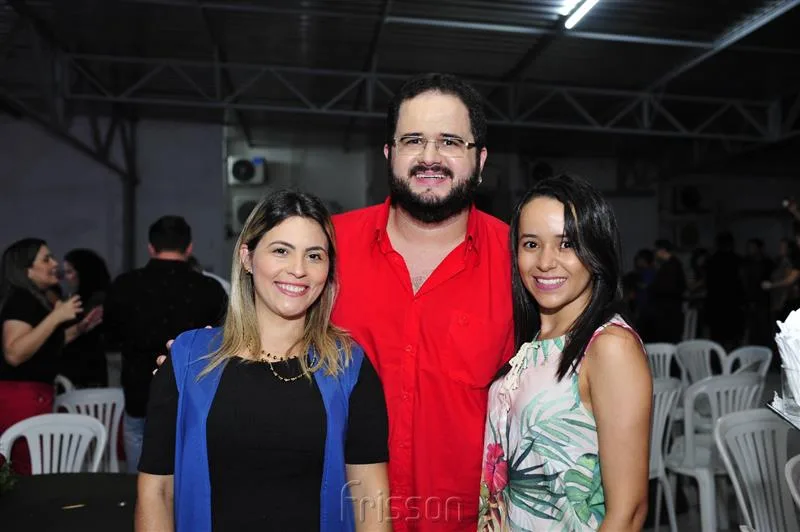 Carolina Assunção, Alexandre Saveh e Aline Rodrigues