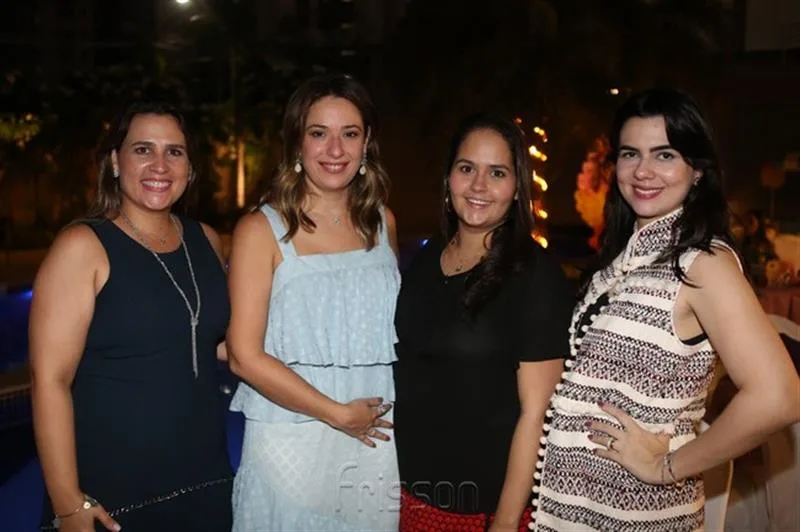Anna Forte, Silvinha Leal, Carol Aragão e Priscila Fontenele