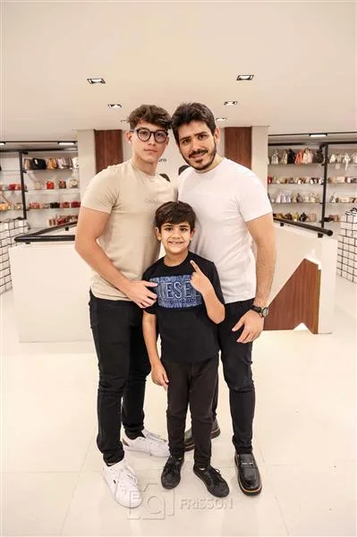 Dimitri Araújo, Emanuel e Samuel Osterno