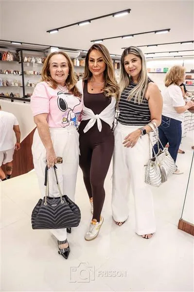 Dori Nogueira, Jamile Lima e Valdiana Queiroz