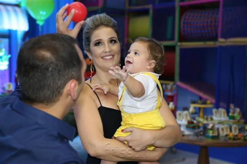 Adelmar, Luiza e Davi Neiva