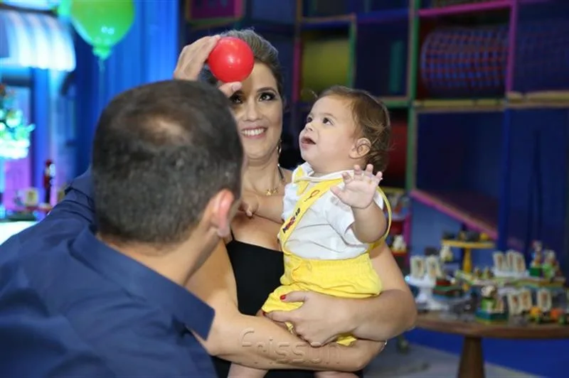 Adelmar, Luiza e Davi Neiva