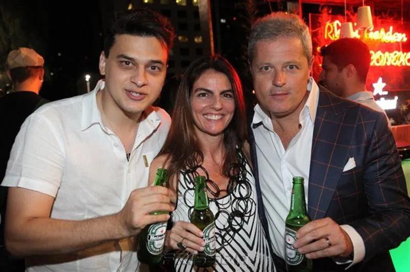 Pablo Guterres, Cristina e Marcelo Izzo