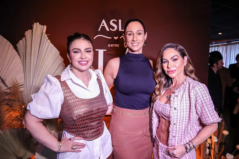 Ana Silvia Lima, Lê Ribeiro e Jamile Lima