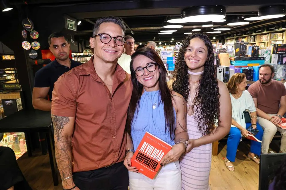 Cleber, Juliana e Mariana Amorim