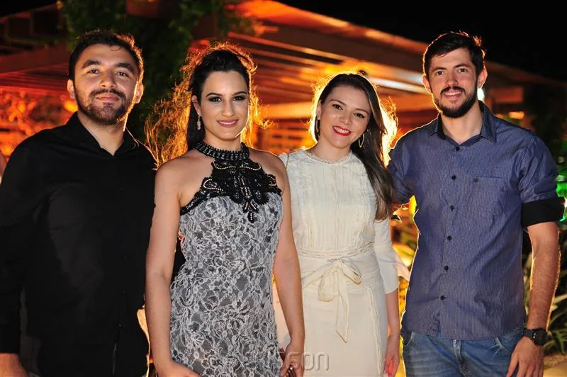 Adolfo Bernardo, Gianini Portela, Caterine Mourão e Silvano Júnior