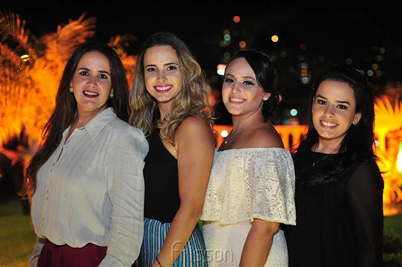 Elana Lima, Maiara Viana, Samanta Nunes e Monalisa Viana