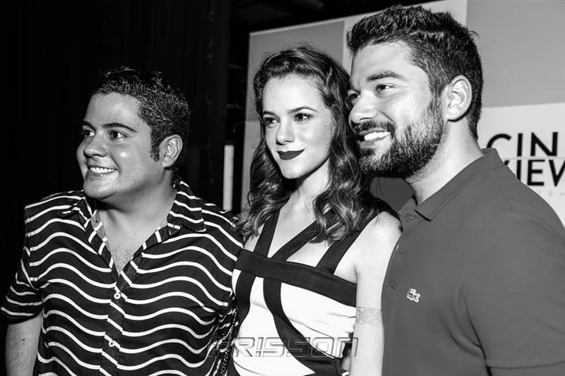 Leandro Teixeira, Paulinha Sampaio e Marco Abreu