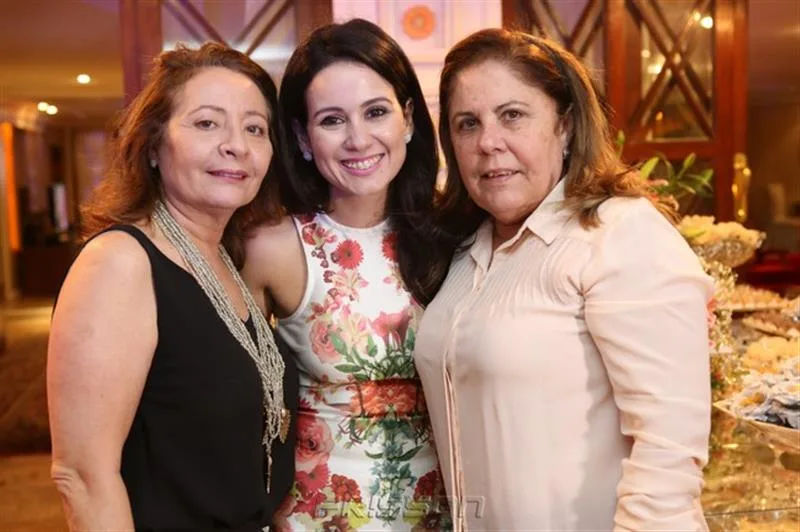 Carminha Barbosa, Claudiana Loureiro e Virgínia Moraes