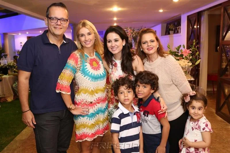 Ciro, Karyne, Pedro, Lucas Ferreira Gomes, Claudiana Loureiro, Teca Leitão e Letícia Loureiro