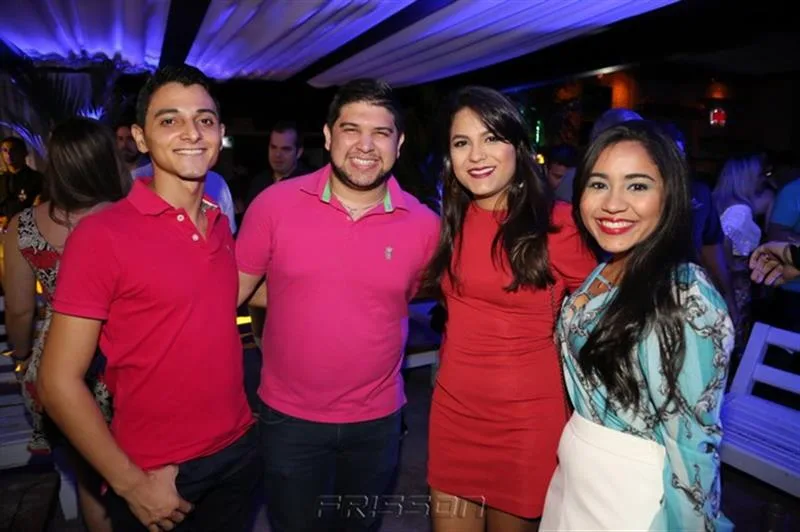 Arthur Luan, Álvaro André, Thays Negreiros e Thays Mota