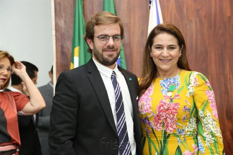 Cláudio Nelson e Patricia Macedo