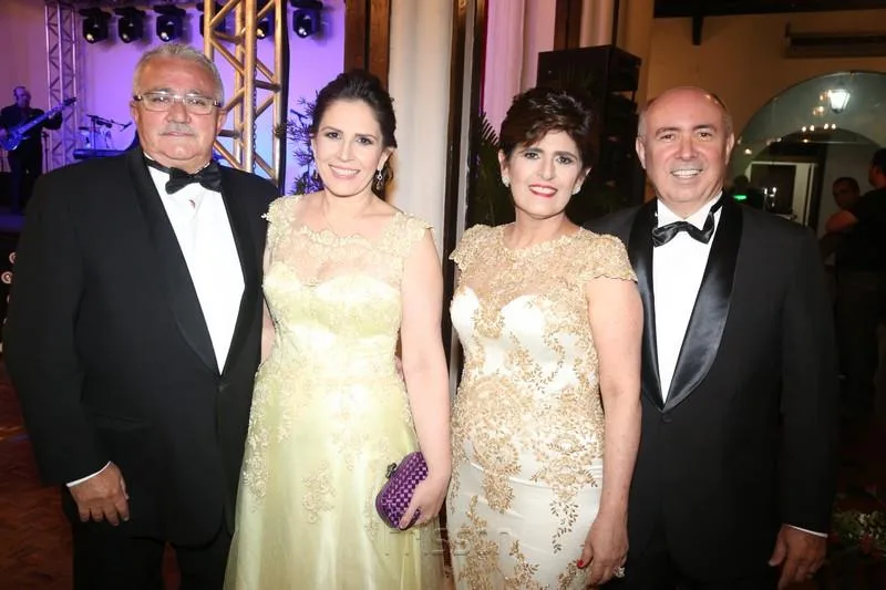Alcimor e Fabíola Rocha, Samia e Amarilio Cavalcante