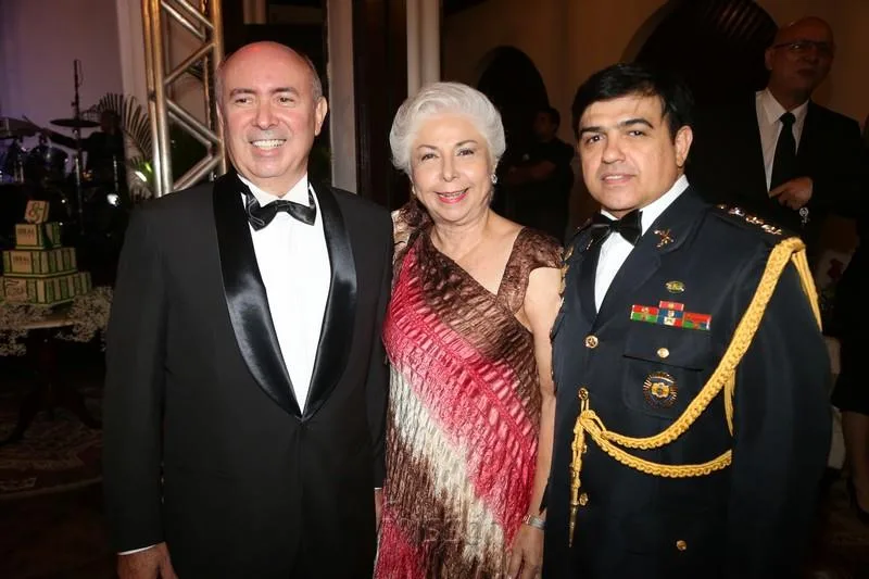 Amarilio Cavalcante, Alodia Guimarães e Jaime de Paula Pessoa