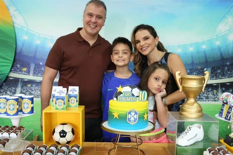 Fabricio, Luis Eduardo, Viviane e Livia Martins