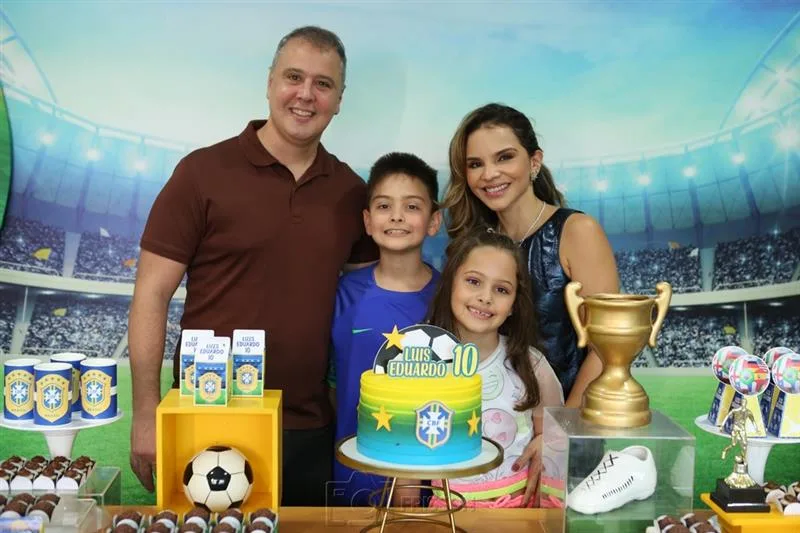 Fabricio, Luis Eduardo, Viviane e Livia Martins