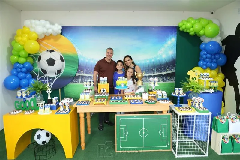 Fabrício, Luis Eduardo, Viviane e Livia Martins