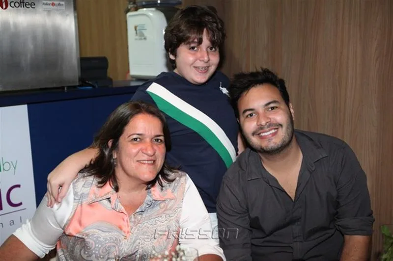 Cristiane, Lucas Holanda e Vinícius Machado