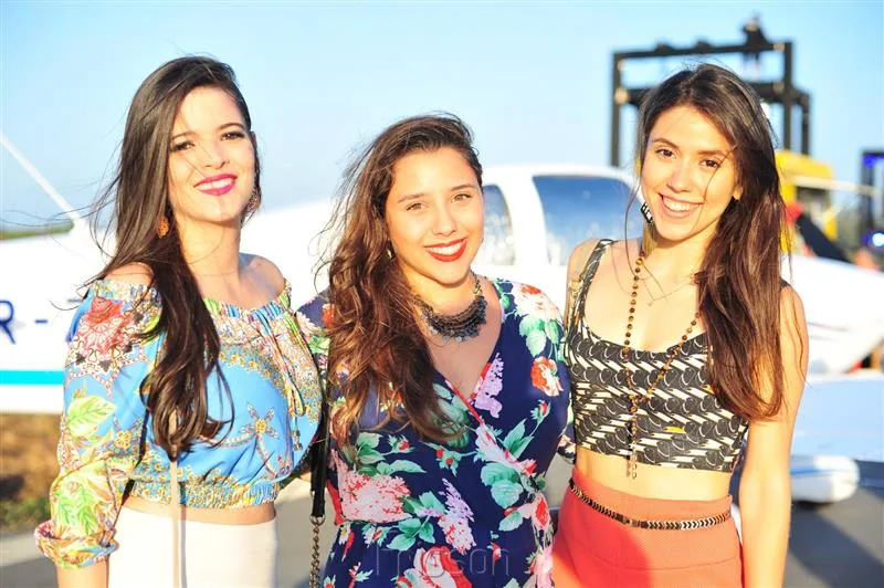 Andreza Torres, Cíntia Campos e Lia Albuquerque