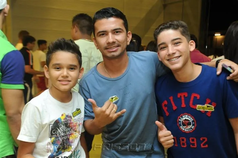 Gabriel Reges, Caio Barbosa e Nathan Portela