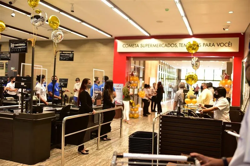 Inauguração Cometa Supermercado