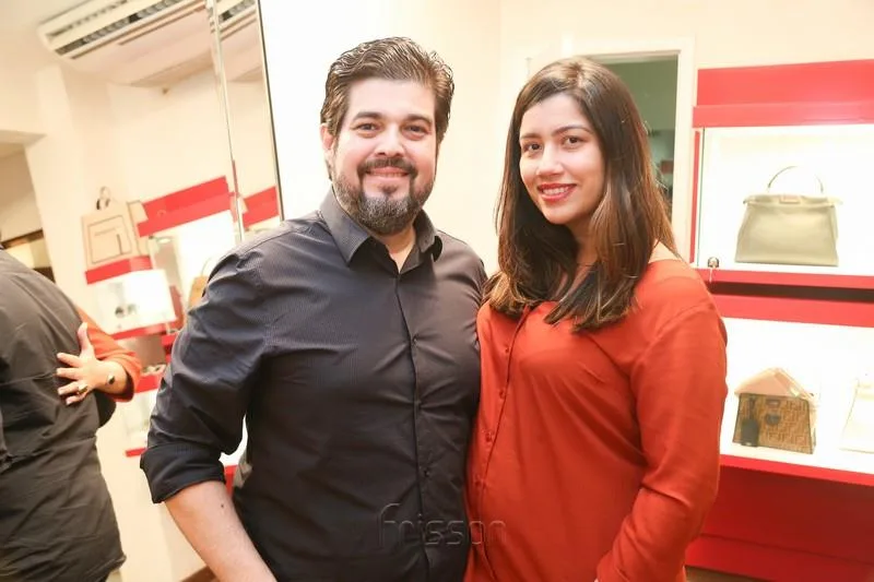 Ailton e Mariana Leitão