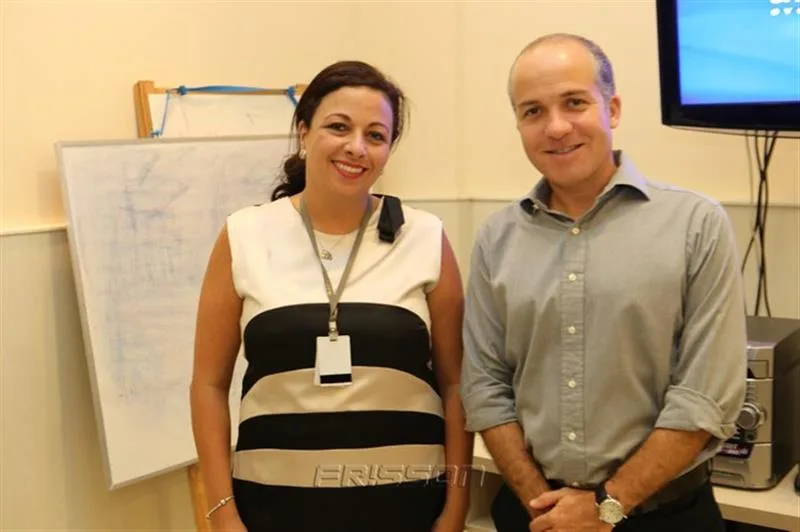 Juliana Caliguiri e Luiz Collier
