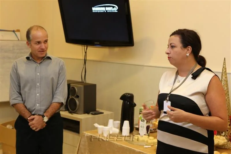 Luiz Collier e Juliana Caliguiri
