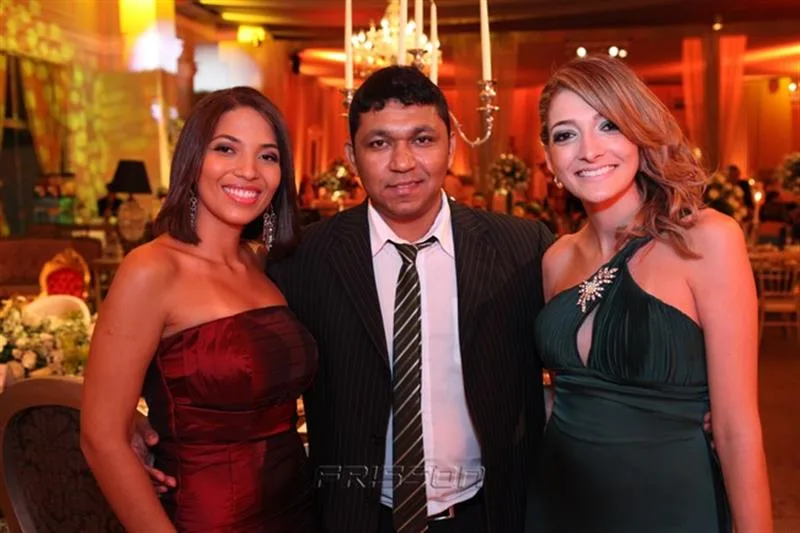 Amanda Sousa, Rafael Albuquerque e Vanessa Santos