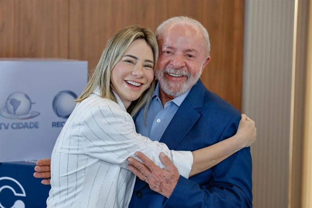 Gaída Dias e Presidente Lula