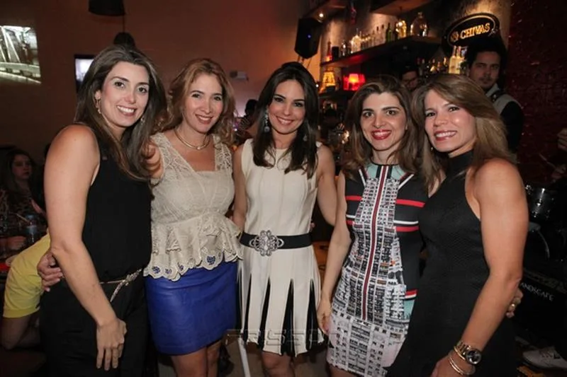 Adriana Cavalcante, Daniele Pontes, Eveline Fujita, Rilka Bezerra e Maira Silva