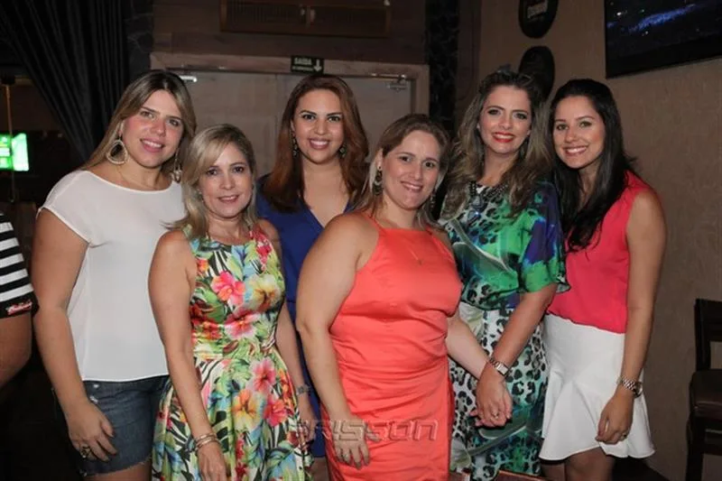 Aline Albuquerque, Ticiana Barreto, Karyne Rodrigues, Márcia Sátiro, Taís Pinto e Haniere Barroso