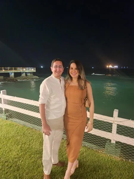 Roberto Victor Ribeiro e Rayssa